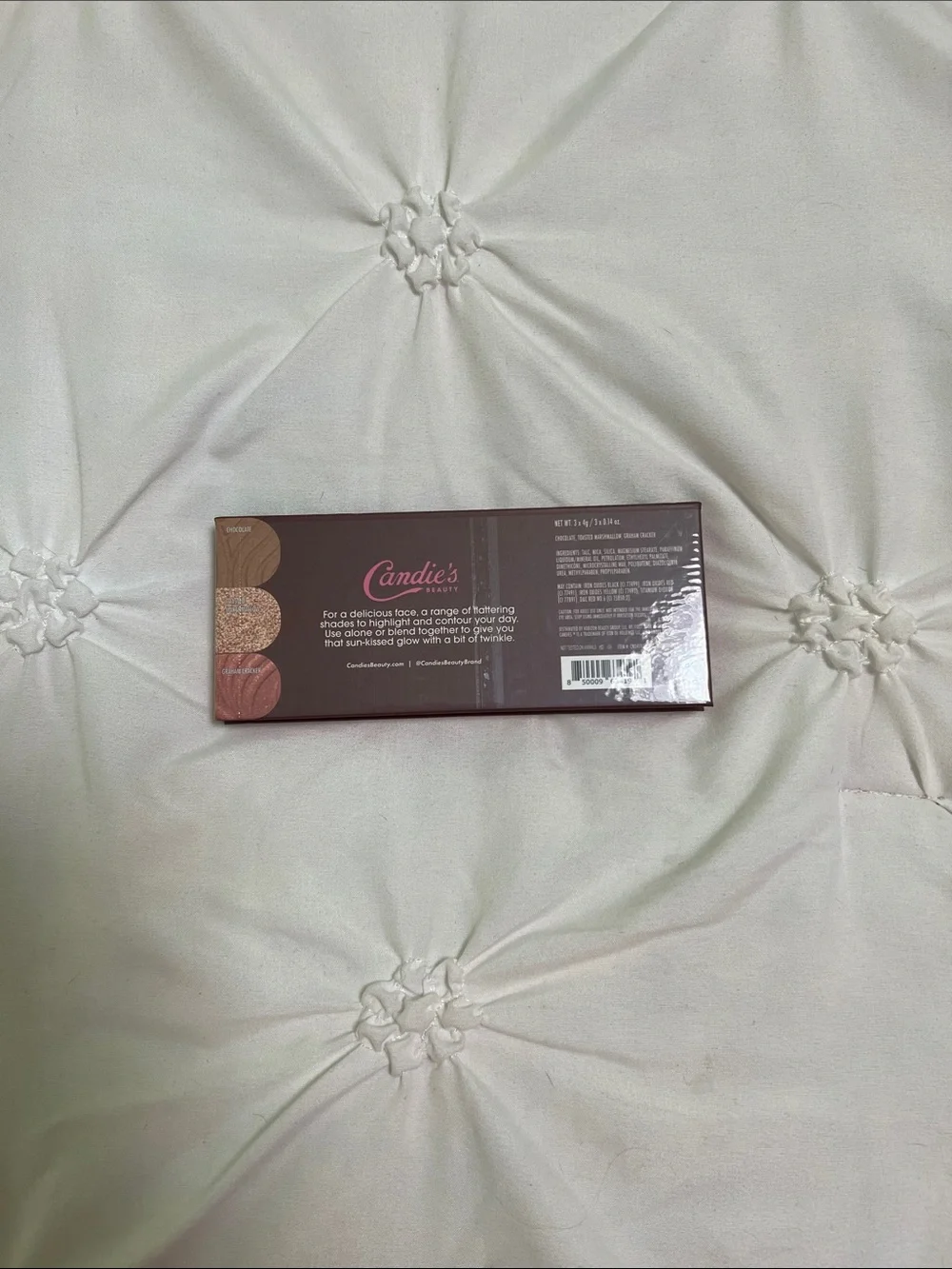 Candie's Parlor S'mores Eyeshadow Palette - Brown & Cream